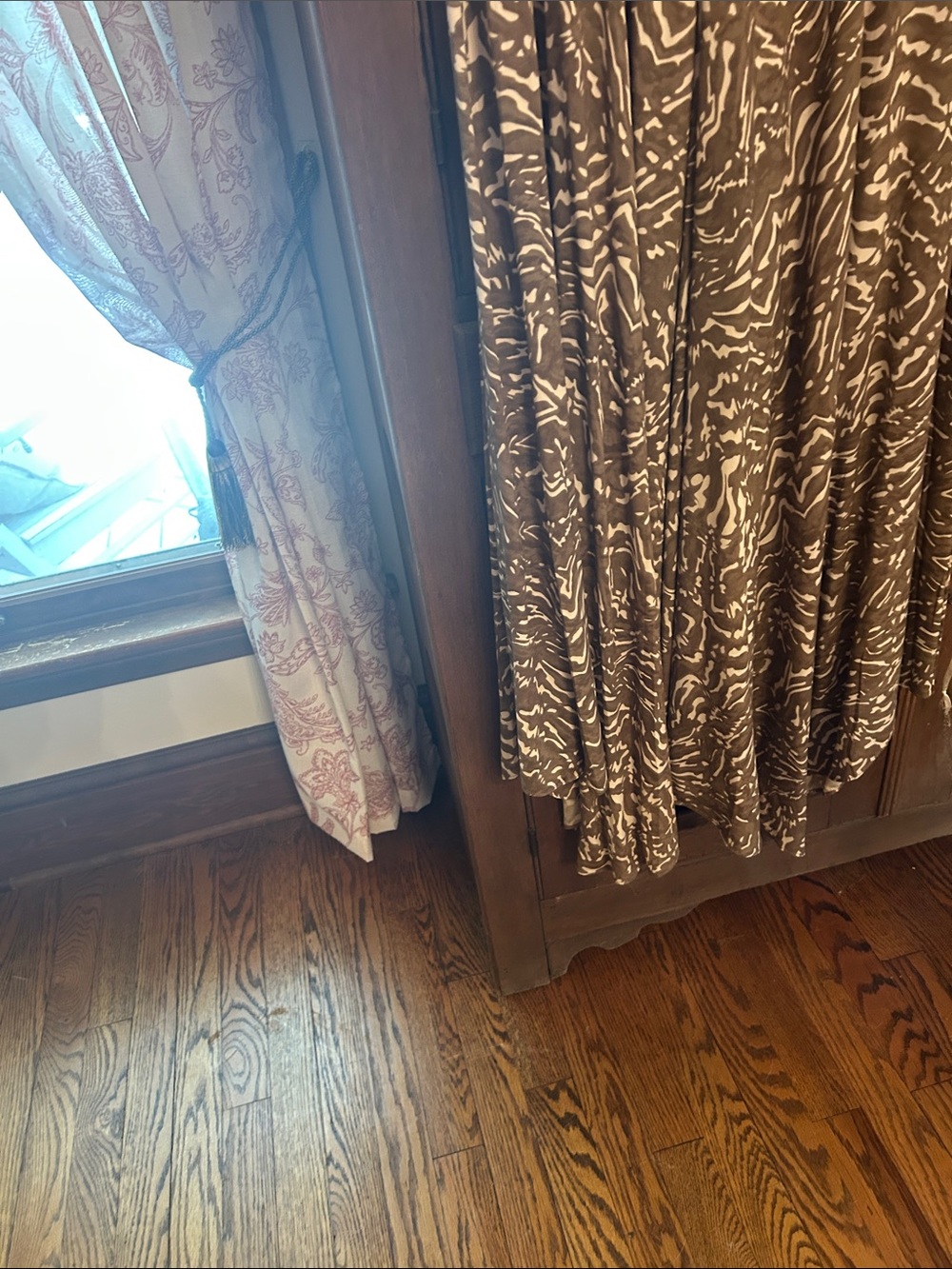 Sundance Brown & Cream fit and flare rayon Sleeveless Maxi Dress - Picture 5 of 5
